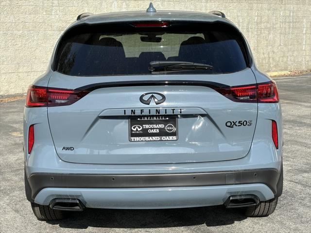 new 2025 INFINITI QX50 car, priced at $52,965