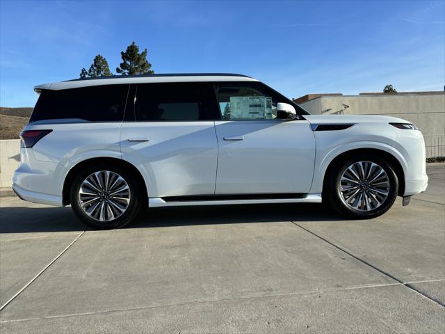 new 2025 INFINITI QX80 car, priced at $92,000