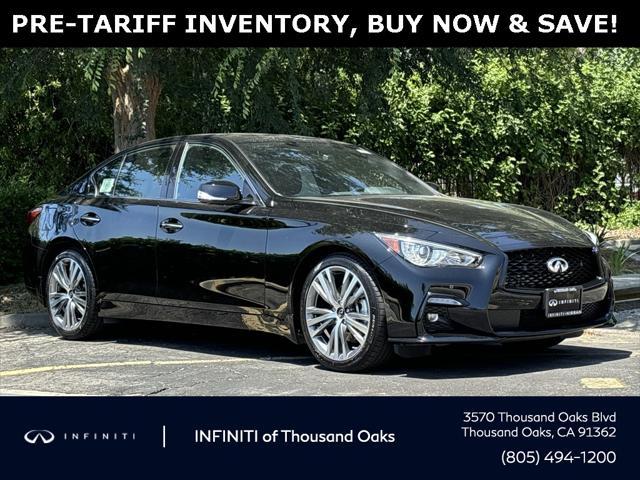 new 2024 INFINITI Q50 car, priced at $49,685