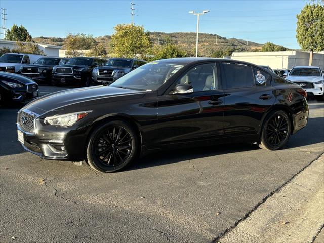 used 2021 INFINITI Q50 car, priced at $28,996