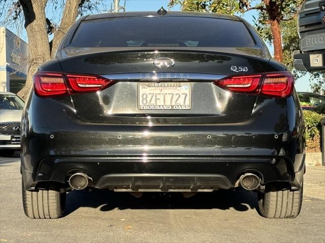 used 2021 INFINITI Q50 car, priced at $28,996