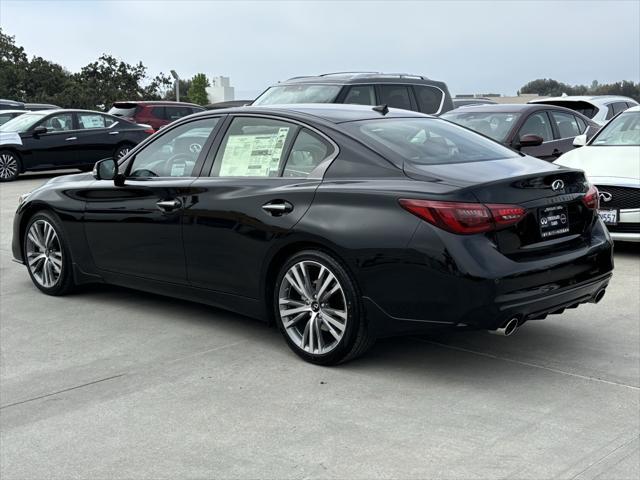 new 2024 INFINITI Q50 car, priced at $50,158