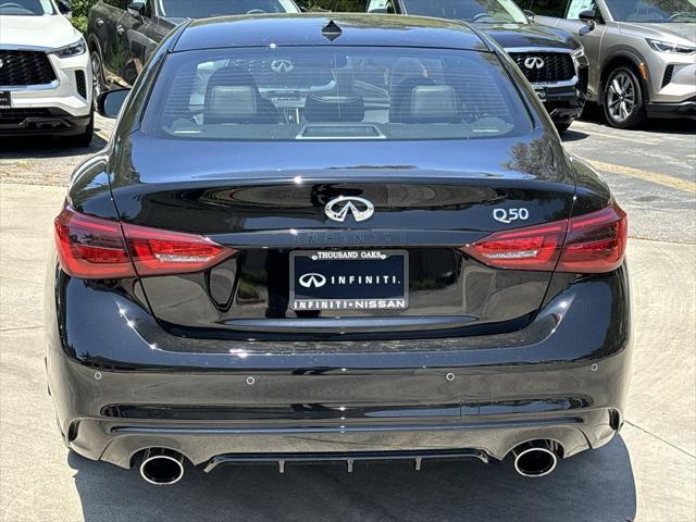 new 2024 INFINITI Q50 car, priced at $49,685