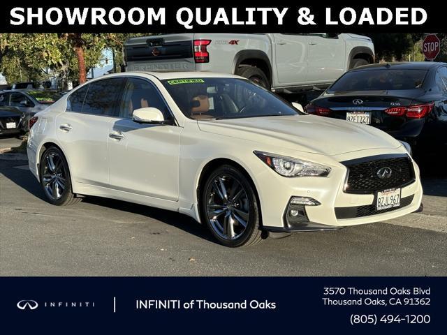 used 2021 INFINITI Q50 car, priced at $31,206