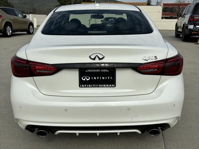 new 2024 INFINITI Q50 car, priced at $58,043