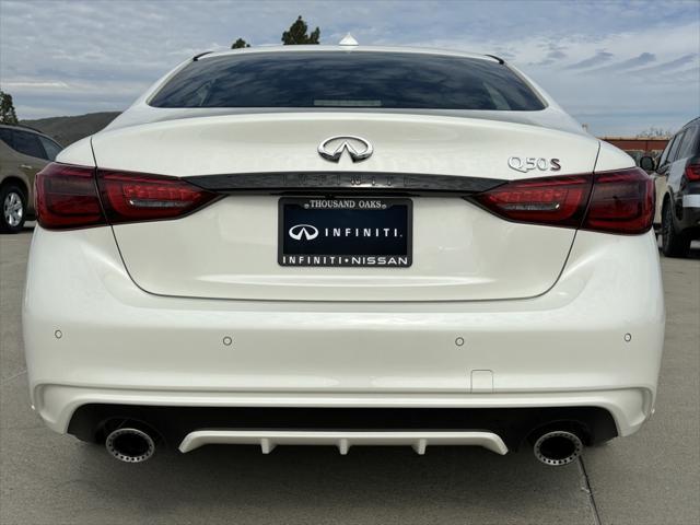 new 2024 INFINITI Q50 car, priced at $58,043