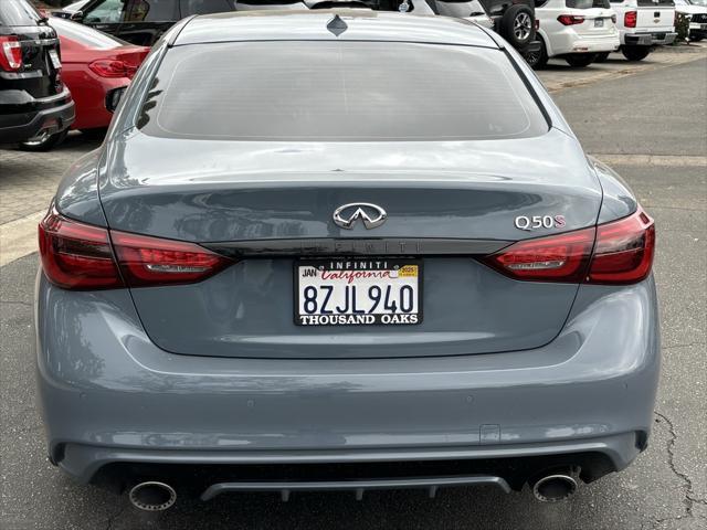 used 2022 INFINITI Q50 car, priced at $35,989