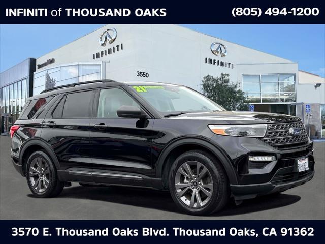 used 2021 Ford Explorer car, priced at $27,880