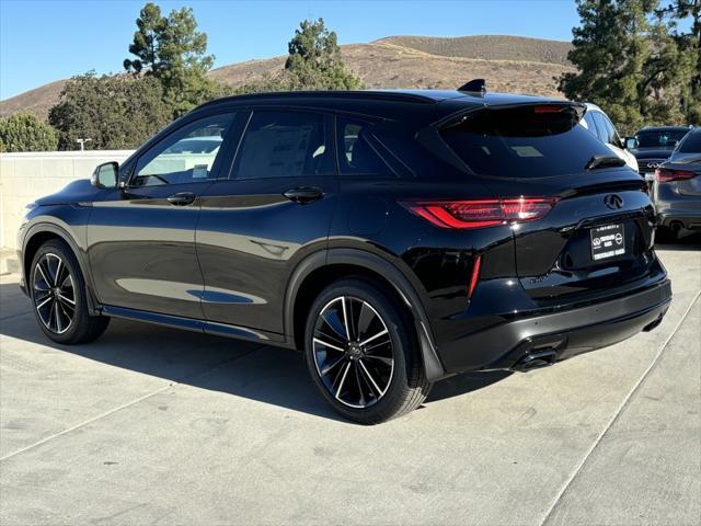 new 2025 INFINITI QX50 car, priced at $52,270