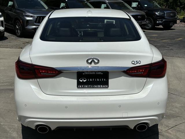 new 2024 INFINITI Q50 car, priced at $42,687