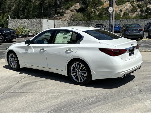 new 2024 INFINITI Q50 car, priced at $42,687