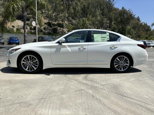 new 2024 INFINITI Q50 car, priced at $42,687