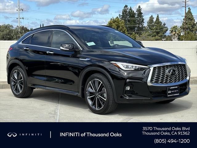 new 2024 INFINITI QX55 car, priced at $52,087