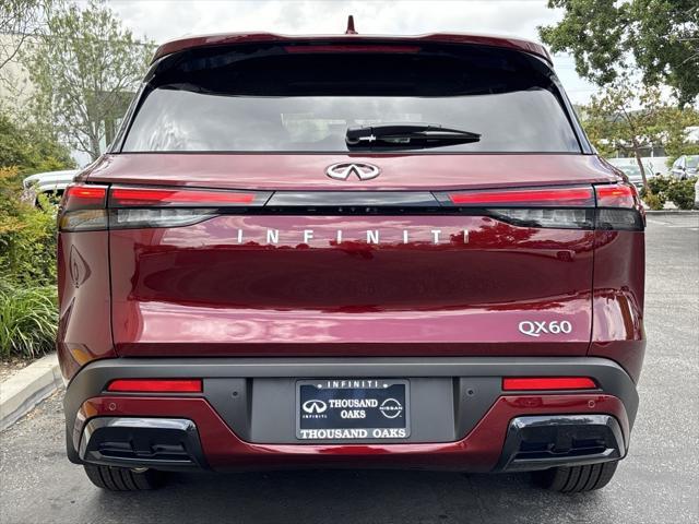 new 2025 INFINITI QX60 car, priced at $58,375