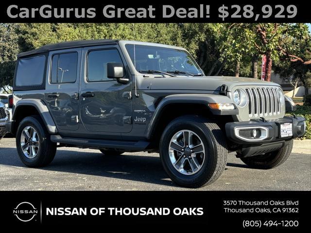 used 2018 Jeep Wrangler Unlimited car, priced at $28,929