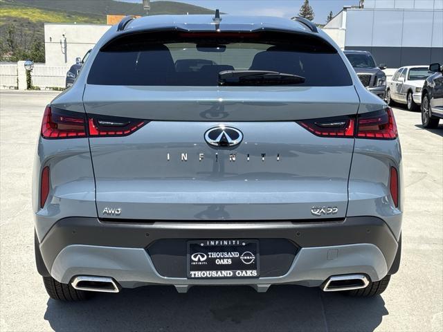 new 2025 INFINITI QX55 car, priced at $57,875