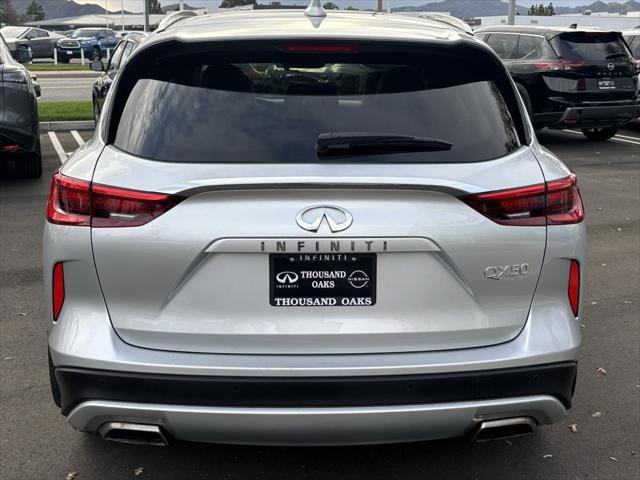 used 2021 INFINITI QX50 car, priced at $26,417