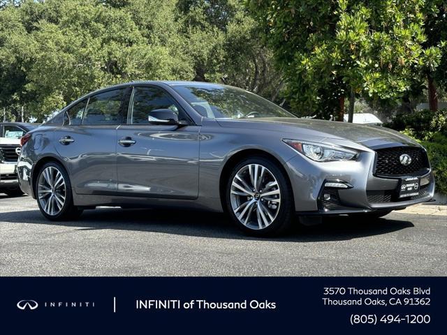 new 2024 INFINITI Q50 car, priced at $48,271