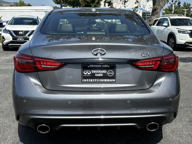 new 2024 INFINITI Q50 car, priced at $48,271