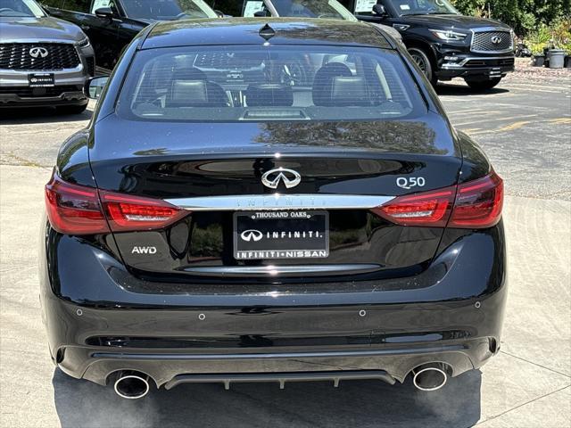 new 2024 INFINITI Q50 car, priced at $44,921