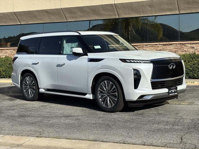 new 2025 INFINITI QX80 car, priced at $92,000