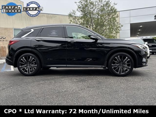 used 2022 INFINITI QX50 car, priced at $25,496