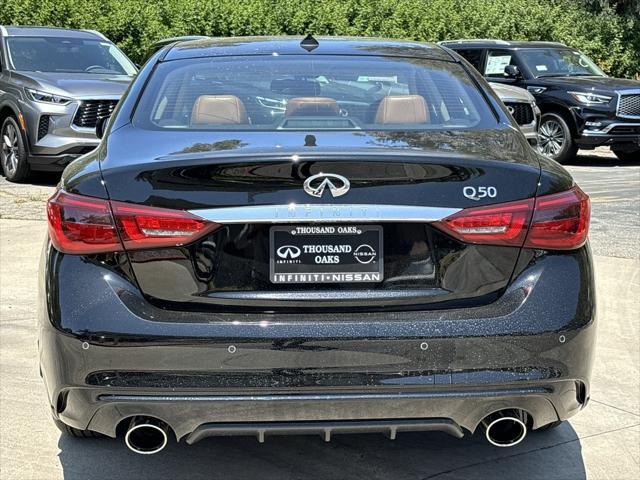 new 2024 INFINITI Q50 car, priced at $43,504