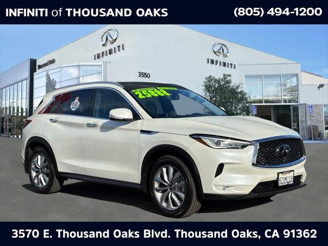 used 2021 INFINITI QX50 car, priced at $25,888