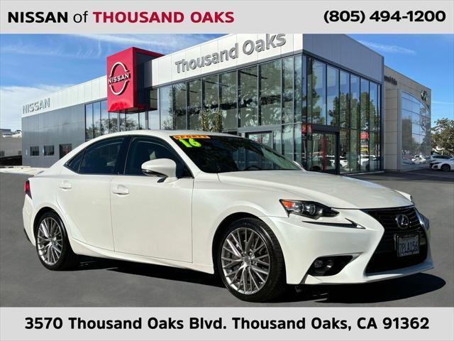 used 2016 Lexus IS 200t car, priced at $17,149