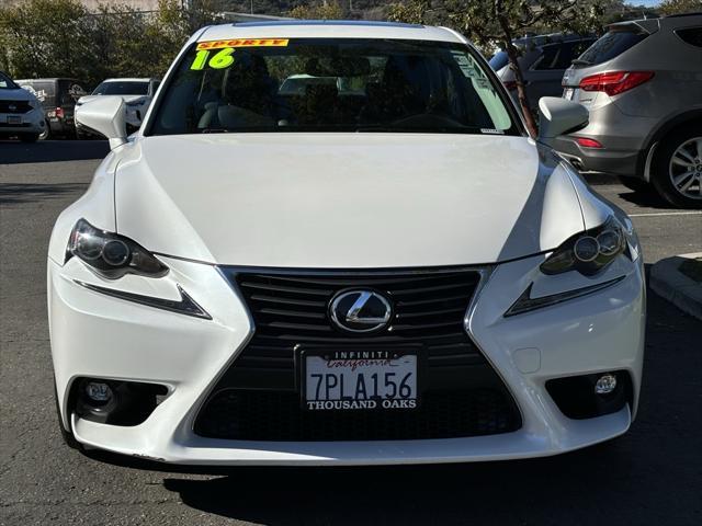 used 2016 Lexus IS 200t car, priced at $17,149