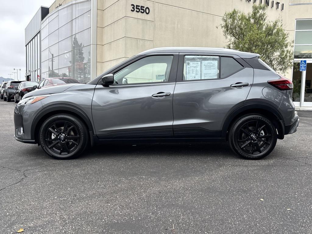 used 2024 Nissan Kicks car, priced at $19,997