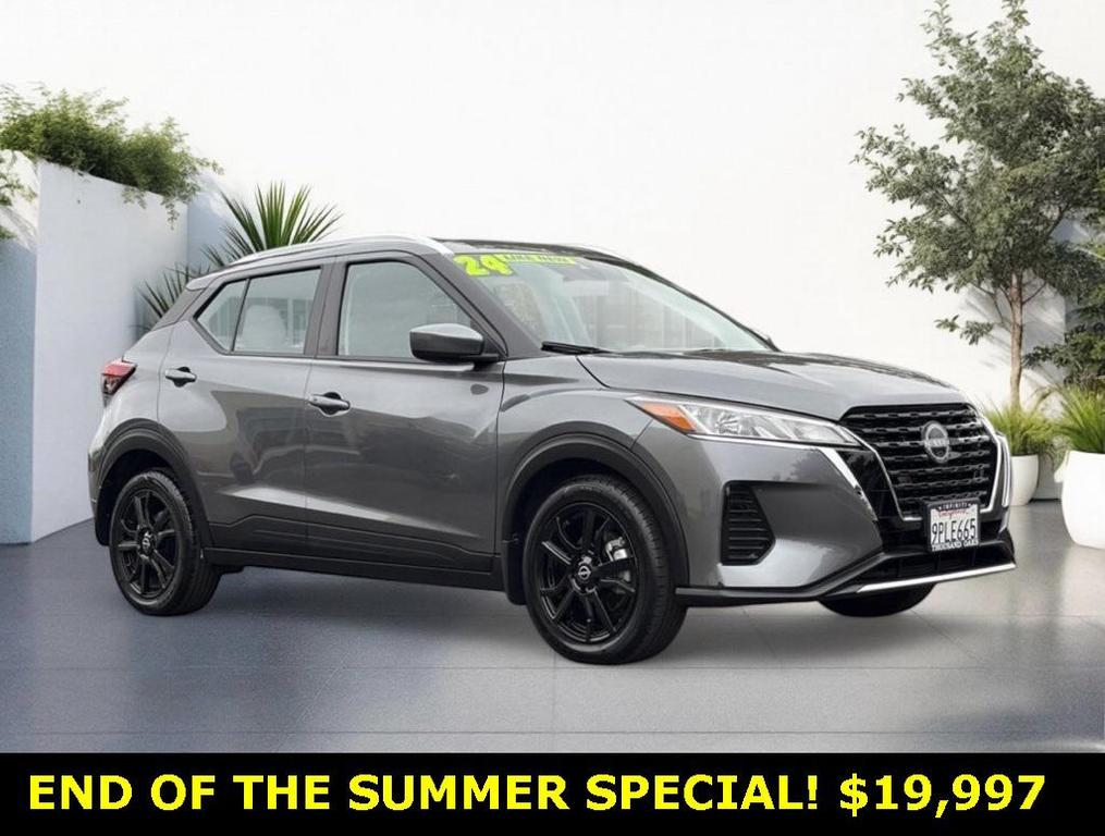 used 2024 Nissan Kicks car, priced at $19,997