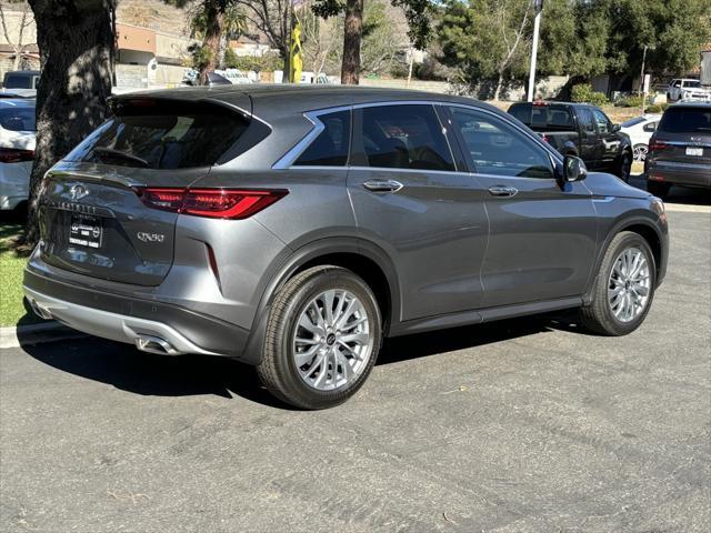 new 2025 INFINITI QX50 car, priced at $49,270