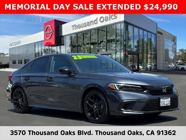 used 2023 Honda Civic car, priced at $24,990