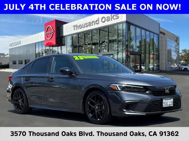 used 2023 Honda Civic car, priced at $24,888