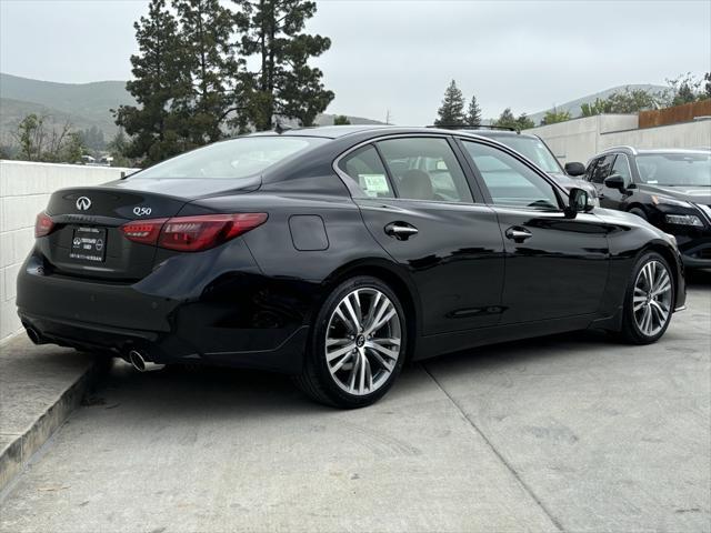 new 2024 INFINITI Q50 car, priced at $50,158