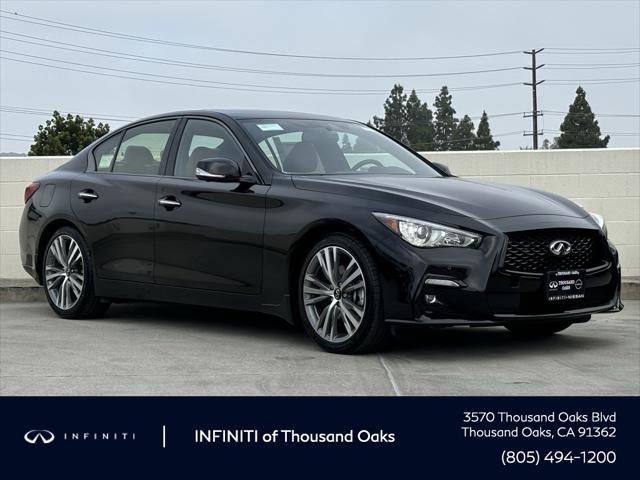 new 2024 INFINITI Q50 car, priced at $50,158