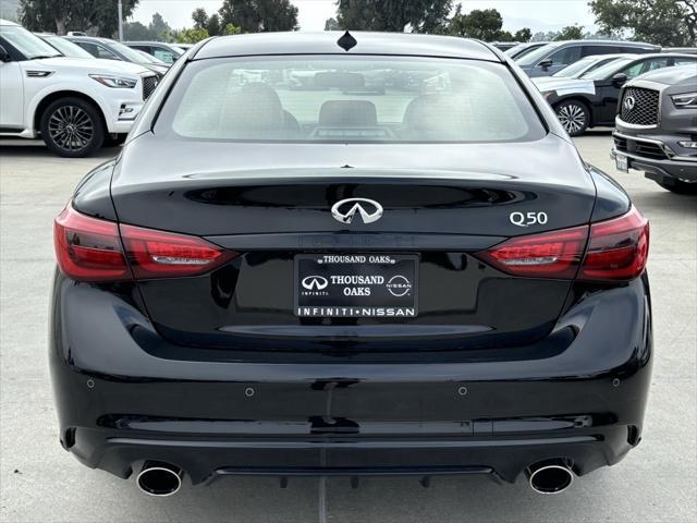 new 2024 INFINITI Q50 car, priced at $50,158