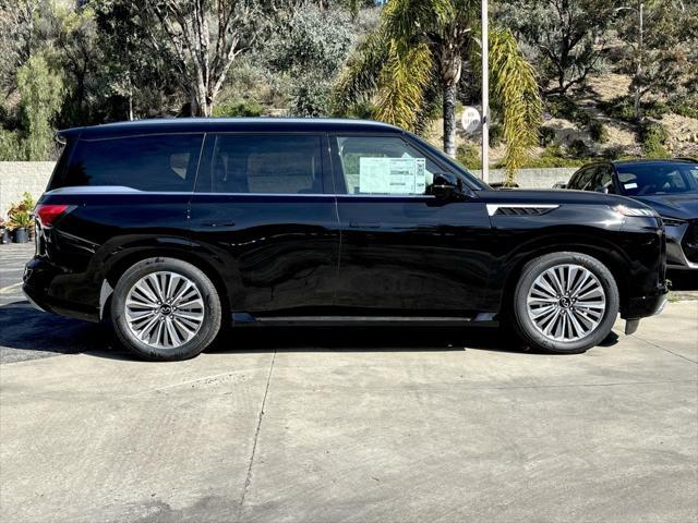 new 2025 INFINITI QX80 car, priced at $91,100