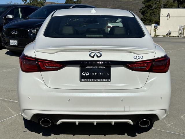 new 2024 INFINITI Q50 car, priced at $49,946