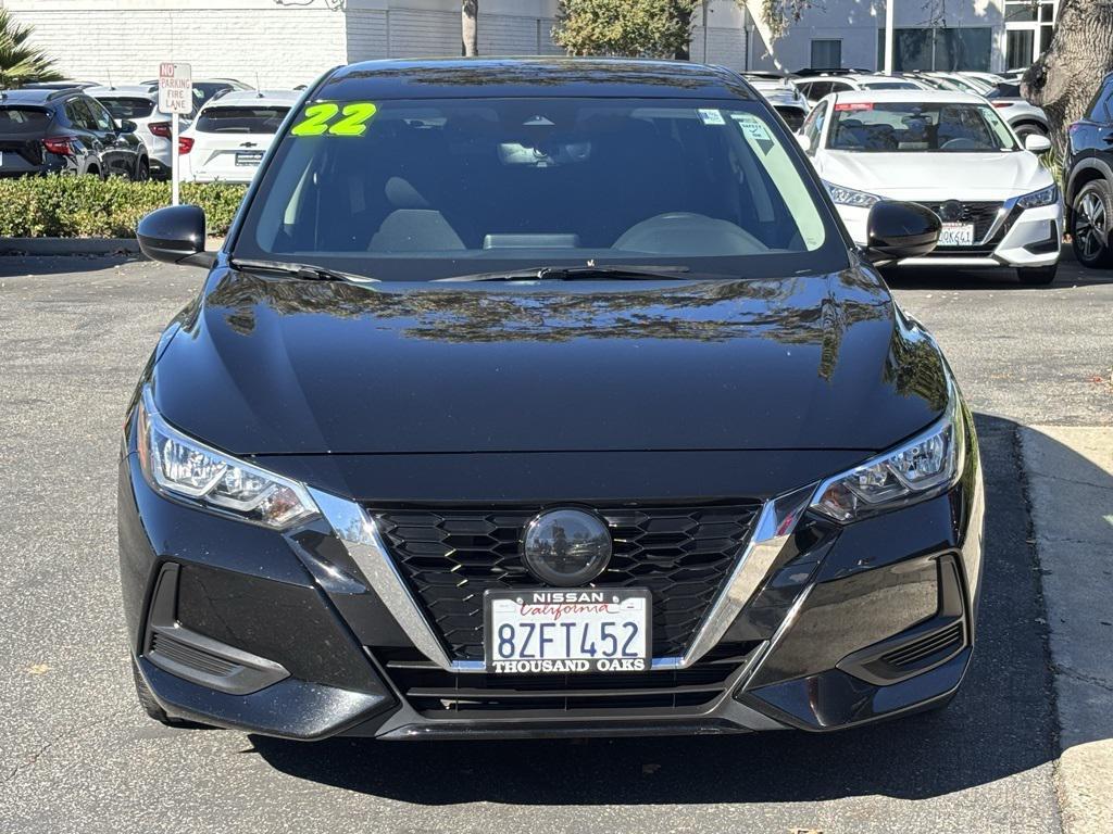 used 2022 Nissan Sentra car, priced at $15,154