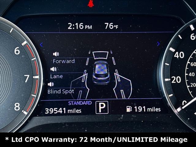 used 2022 INFINITI QX50 car, priced at $27,500