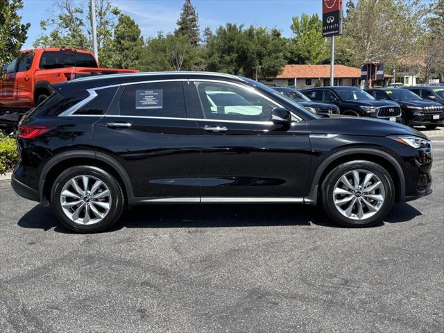 used 2022 INFINITI QX50 car, priced at $27,999