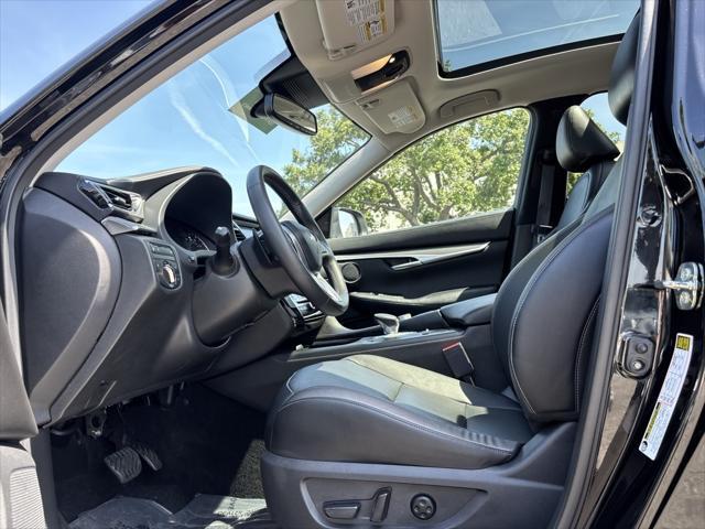 used 2022 INFINITI QX50 car, priced at $27,999