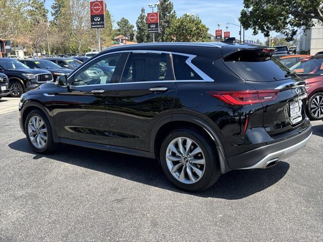 used 2022 INFINITI QX50 car, priced at $27,999