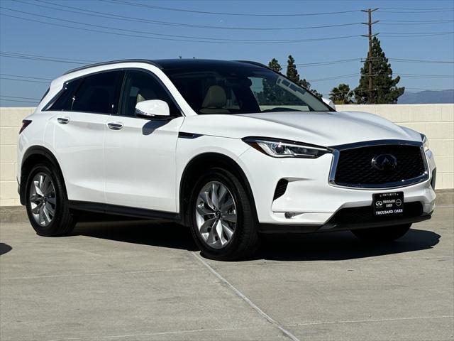 used 2021 INFINITI QX50 car, priced at $27,988