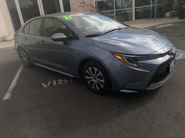 used 2021 Toyota Corolla Hybrid car, priced at $23,998