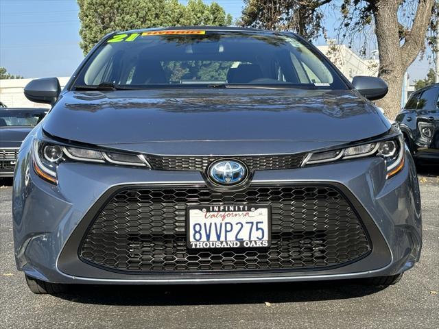 used 2021 Toyota Corolla Hybrid car, priced at $22,333