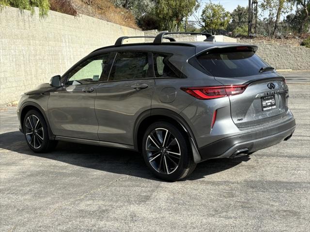 new 2025 INFINITI QX50 car, priced at $52,670