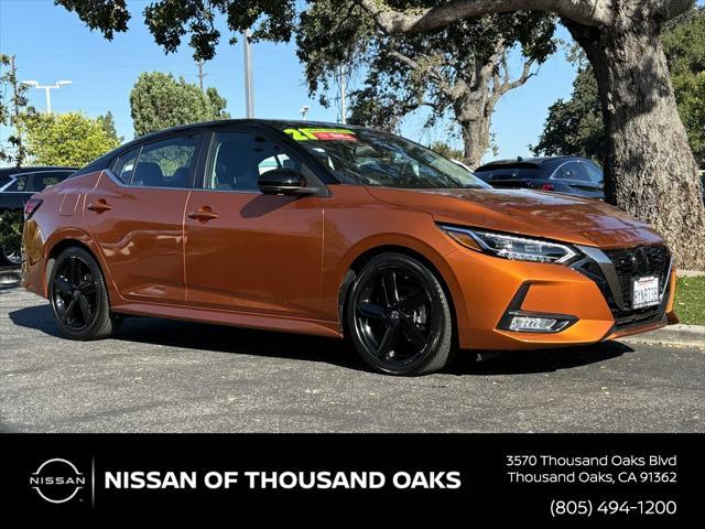 used 2021 Nissan Sentra car, priced at $19,486